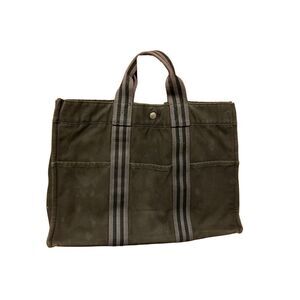 Hermes Canvas Tote 
